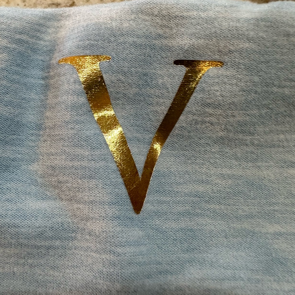Victoria's Secret Light Blue Leggings - Size 8 24” Inseam - Picture 3 of 8